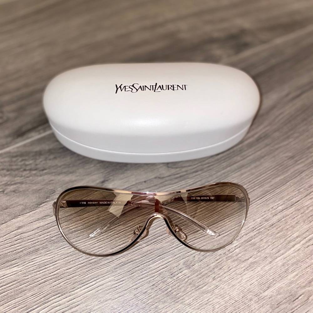 Yves Saint Laurent Brown Sunglasses